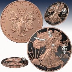 1 x 1oz Silber 1$ USA "American Eagle...