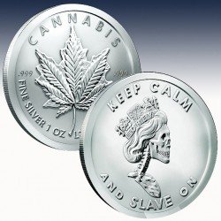 1 x 1 oz Silverround Silver Shield...