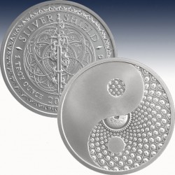 1 x 1 oz Silverround Silver Shield...