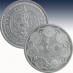1 x 1 oz Silverround Silver Shield...