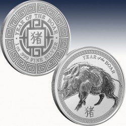 1 x 1 oz Silver Round Provident...