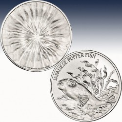 1 x 2 Oz Silverround Intaglio Mint...