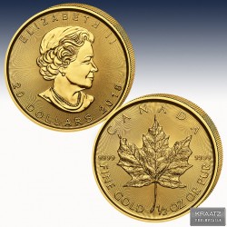 1 x 1/2 Oz Goldmünze 20$  Canada...