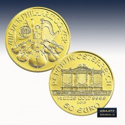1 x 1/2 Oz Gold 50 Euro Österreich...