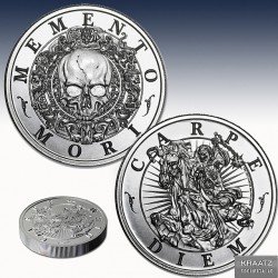 1 x 2 Oz Silverround Inaglio Mint...