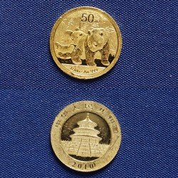 1 x 1/10 Oz Goldmünze 50 Yuan "China...