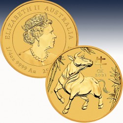 1 x 1/2 Oz Goldmünze 50$ Australien...