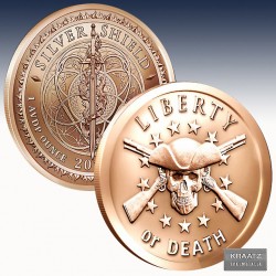 1 x 1 oz Copper Round "Liberty or...