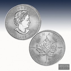 1 x 1 Oz Silbermünze 5$ Canada "Maple...