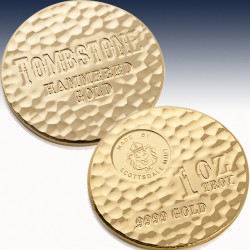 1 x 1 oz Goldbarren Scottsdale Mint...