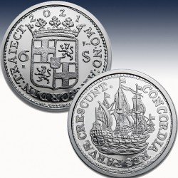 1 x 1 Oz Silbermedaille The...