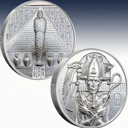 1 x 2 oz Silverround Egyptian Gods...