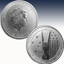 1 x 1/2 Oz Silbermünze 0,50$ Canada...