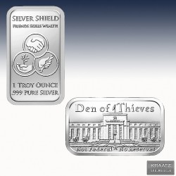 1 x 1oz Silverbar "Den of Thieves...