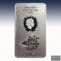 1 x 500g Silbermünzbarren 15$ Cook...