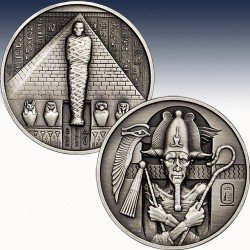 1 x 2 oz Silverround Egyptian Gods...