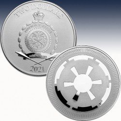 1 x 1 Silbermünze 2$ Niue "Star Wars...