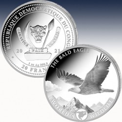1 x 1 oz Silbermünze 20 Franc...