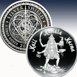 1 x 1 oz Silverround Silver Shield...