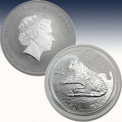 1 x 1 oz Silbermünze 1$ Australien...