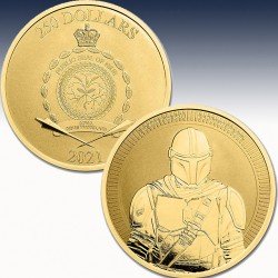 1 x 1 oz Goldmünze 250$ Niue "Star...