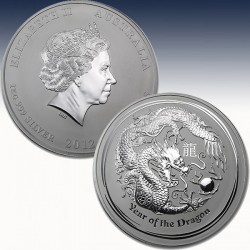 1 x 1 kg Silbermünze 30$ Australien...