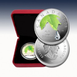 1 x 1 Oz  Silbermünze 20$ Canada...