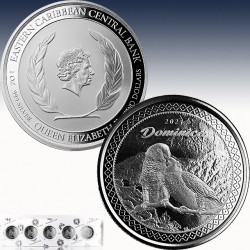 1 x 1 oz Silber 2$ Nature Isel...