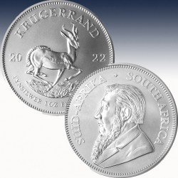 1 x 1 oz Silbermünze Südafrika...