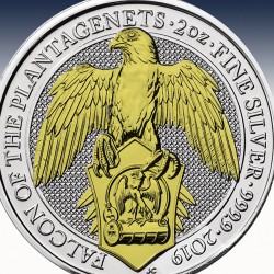 1 x 2 Oz Silber 5 Pfd Vereinigtes...