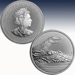 1 x 2 oz Silbermünze 2$ Australien...