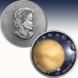 1 x 1 oz Silbermünze 1$ Canada "Unser...