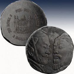1 x 5 oz Silbermünzen 2 Fiji...