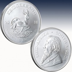 1 x 1 oz Silbermünze Südafrika...