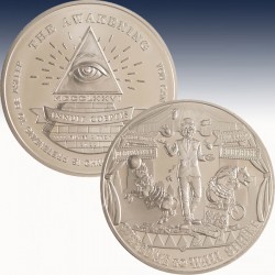 1 x 2 oz Silverround "The Awakening...