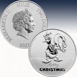 1 x 1 oz Silbermünze 2$ Niue "Disney™...