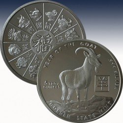 1 x 5 oz Silverround Chinese Zodiac...