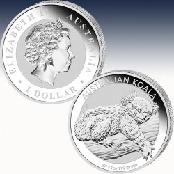 1 x 1 Oz Silber 1$ Australien "Koala...