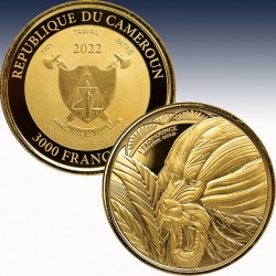 1 x 1 oz Gold 3000 France CFA...