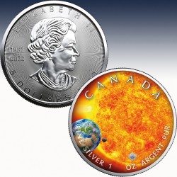 1 x 1 oz Silbermünze 1$ Canada...