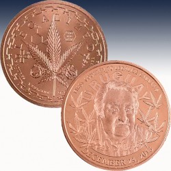 1 x 1 oz Copper Round d'Anconia...