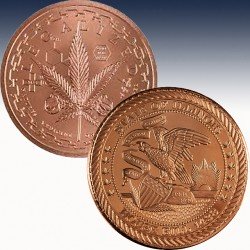 1 x 1 oz Copper Round d'Anconia...