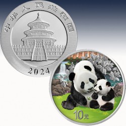 1 x 30g Silber 10 Yuan China Panda...