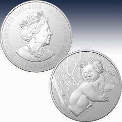 1 x 1 oz Silber 1$ Australien " RAM...
