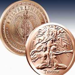 1 x 1 oz Copper Round "Trivium Girls...