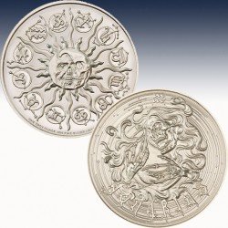 1 x 1 Oz Silver Round Intaglio Mint...