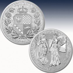 1 x 1 Oz Silber 5 Mark Germania Mint...