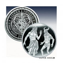 1 x 1 oz Silver Round Silver Shield...