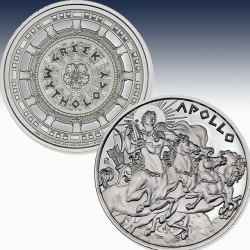 1 x 1 Oz Silver Round Intaglio Mint...