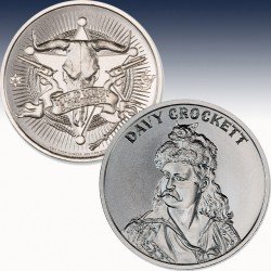 1 x 1 Oz Silverround Intaglio Mint...